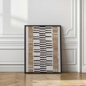 Tablou înramat „Striped Harmony” de THE MIUUS STUDIO