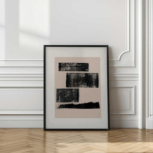 Tablou înramat „Textured Layers” de THE MIUUS STUDIO