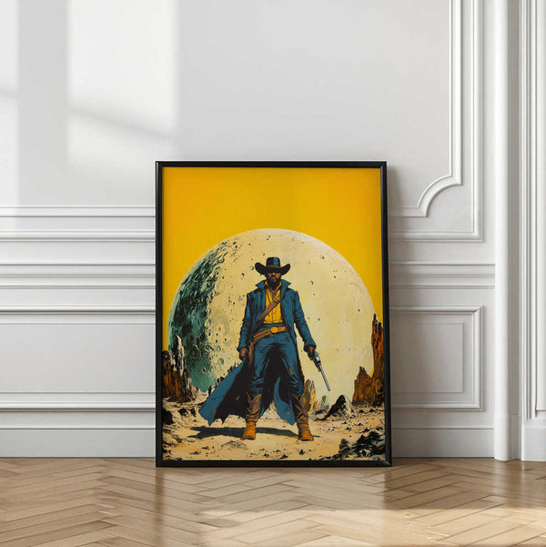 Tablou înramat „Yellow Justice” de Taudalpoi