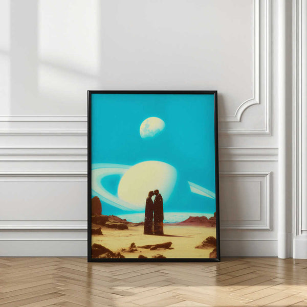 Tablou înramat „Falling In Love On Mars” de Taudalpoi