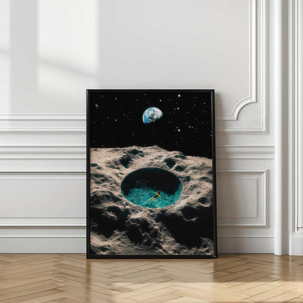 Tablou înramat „Crater Pond” de Taudalpoi