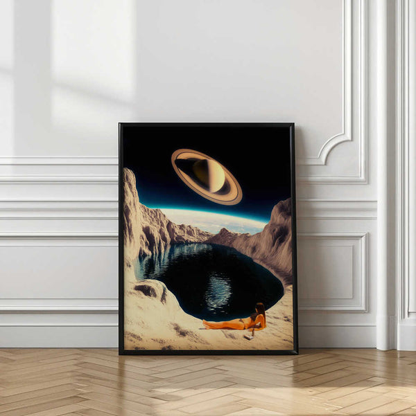 Tablou înramat „Moon Pool” de Taudalpoi