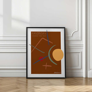Tablou înramat „Geometric Harmony” de Treechild