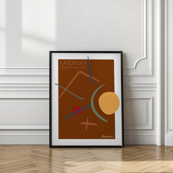 Tablou înramat „Geometric Harmony” de Treechild