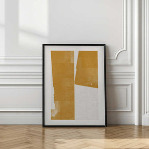 Tablou înramat „Golden Divide” de THE MIUUS STUDIO