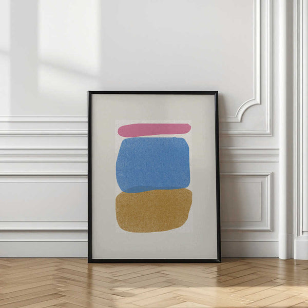Tablou înramat „Color Harmony Trio” de THE MIUUS STUDIO