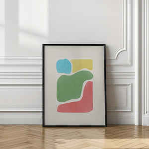 Tablou înramat „Colorful Forms” de THE MIUUS STUDIO