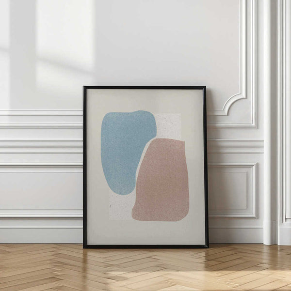 Tablou înramat „Soft Shapes Harmony” de THE MIUUS STUDIO