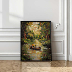 Tablou înramat „Bob by the river” de Dikhotomy