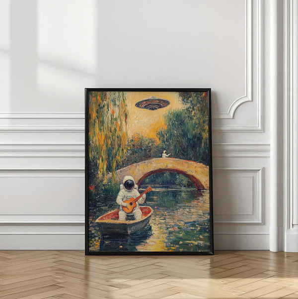 Tablou înramat „Ballad to the river” de Dikhotomy