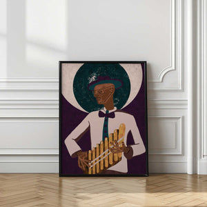 Tablou înramat „MUSICIAN GUY VI” de Gulcihan Ozguc