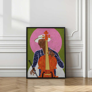 Tablou înramat „MUSICIAN GUY VII” de Gulcihan Ozguc