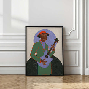 Tablou înramat „MUSICIAN GUY XII” de Gulcihan Ozguc