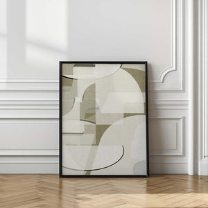 Tablou înramat „Neutral Curves 1” de cartissi