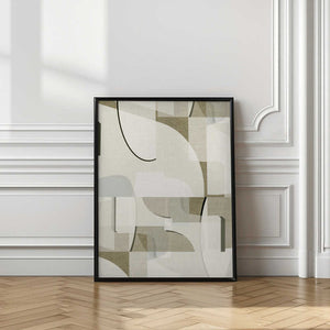 Tablou înramat „Neutral Curves 2” de cartissi