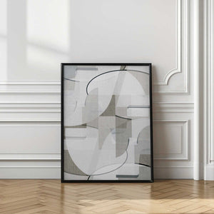 Tablou înramat „Neutral Curves 3” de cartissi
