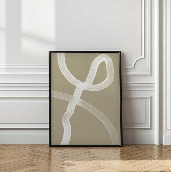 Tablou înramat „Fluid Pathways” de Treechild