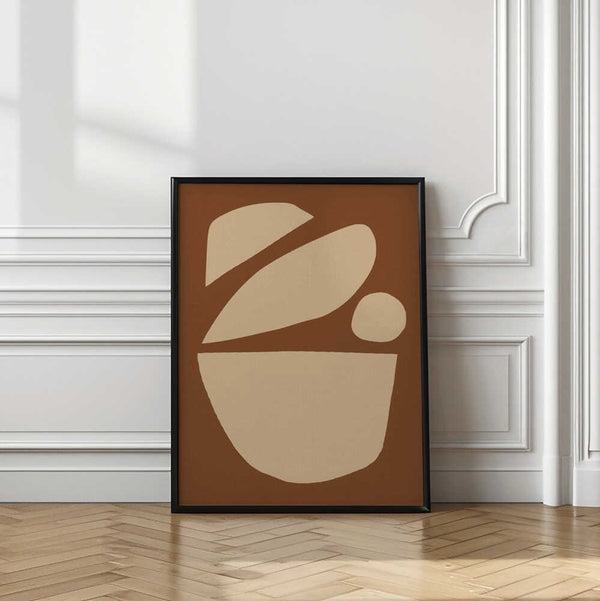 Tablou înramat „Abstract Balance” de Treechild