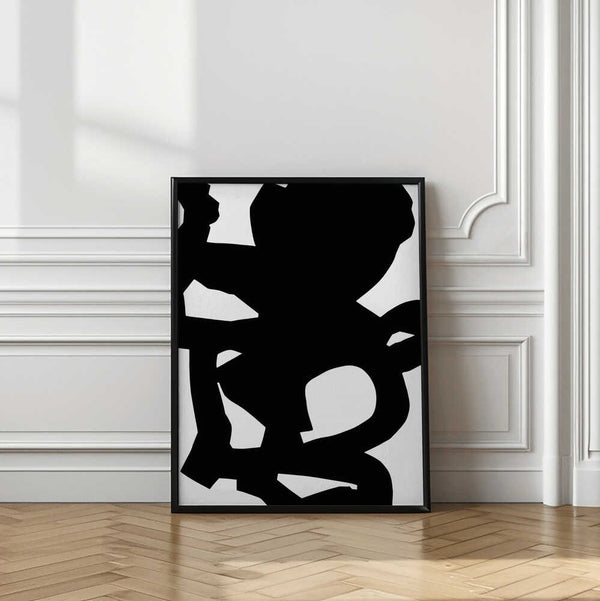 Tablou înramat „Shadow Maze” de Treechild