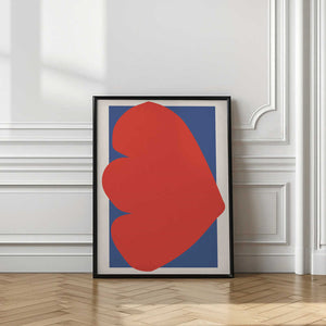 Tablou înramat „COEUR SERRE” de RS LAB STUDIO