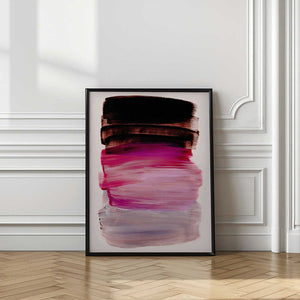 Tablou înramat „Abstract Brush Strokes 184” de Mareike Böhmer