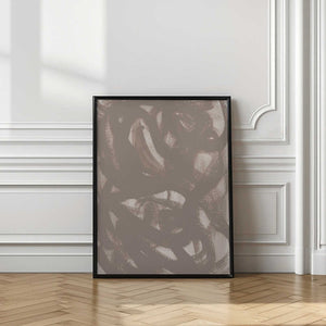 Tablou înramat „Abstract Brush Strokes 176X” de Mareike Böhmer