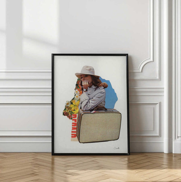 Tablou înramat „Audrey” de Mikhail Siskoff