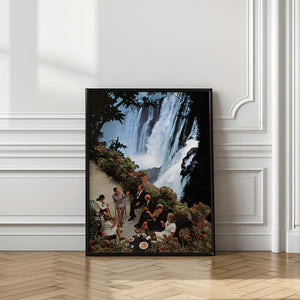 Tablou înramat „Zambezi Retreat” de Mikhail Siskoff