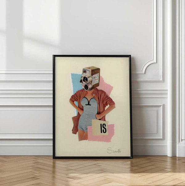 Tablou înramat „Beach Movies” de Mikhail Siskoff