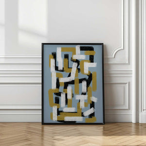 Tablou înramat „Abstract Composition No.1” de THE MIUUS STUDIO