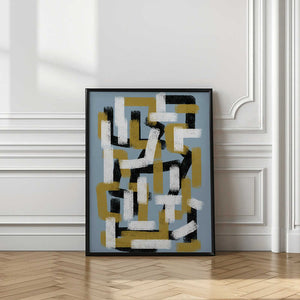 Tablou înramat „Abstract Pathways” de THE MIUUS STUDIO