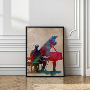 Tablou înramat „Pianist1” de Justyna Jaszke