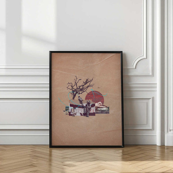 Tablou înramat „Barren Tree” de Dominik Przerwa