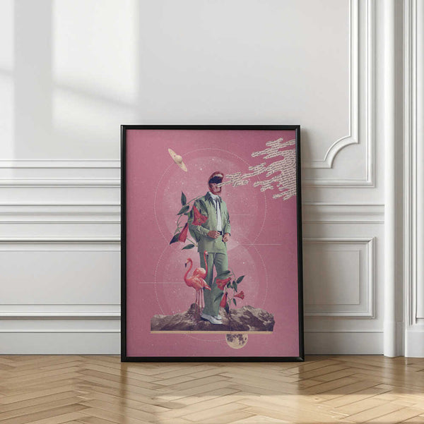 Tablou înramat „Tropical Theme” de Dominik Przerwa