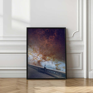 Tablou înramat „Luminous Galaxy” de Dominik Przerwa