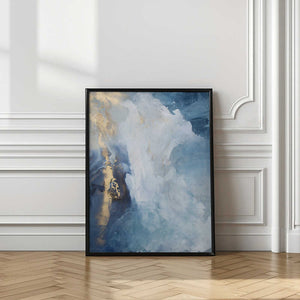 Tablou înramat „Celestial Waves” de Julia Contacessi