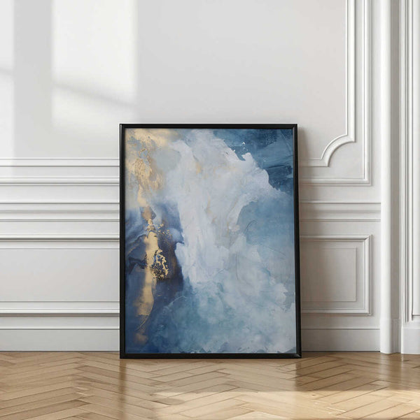 Tablou înramat „Celestial Waves” de Julia Contacessi