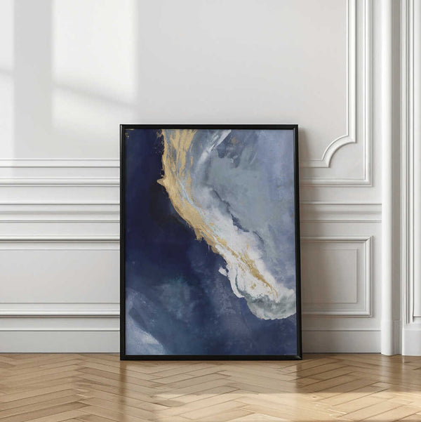 Tablou înramat „Golden Drift” de Julia Contacessi