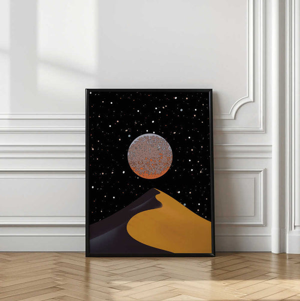 Tablou înramat „Celestial Dunescape” de Nicholas