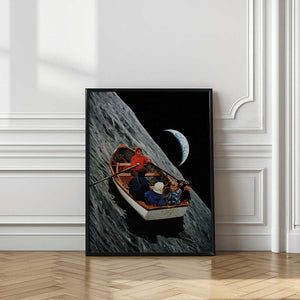 Tablou înramat „Aunt May's Rowboat” de Mikhail Siskoff
