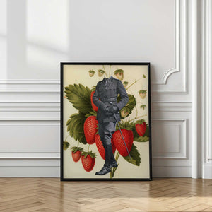 Tablou înramat „Major Strawberry” de Mikhail Siskoff