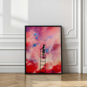 Tablou înramat „Cloud Painter” de Taudalpoi