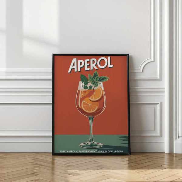 Tablou înramat „Aperol Vintage No 2” de Andreas Magnusson