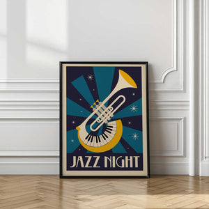 Tablou înramat „Jazz Night” de Andreas Magnusson