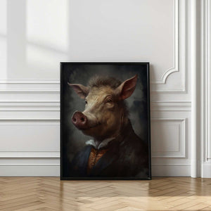 Tablou înramat „Warthog Portrait” de Andreas Magnusson