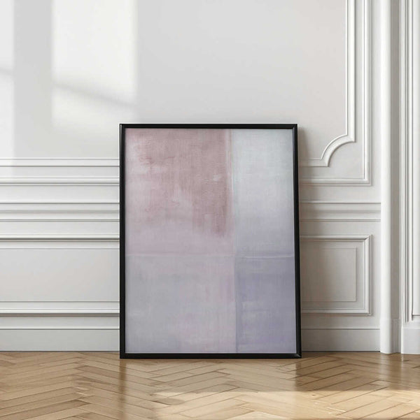 Tablou înramat „Pastel Painted Wall Mauve Pink” de Alexandra Weise