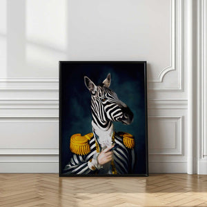 Tablou înramat „Mr stripe” de Tein Lucasson