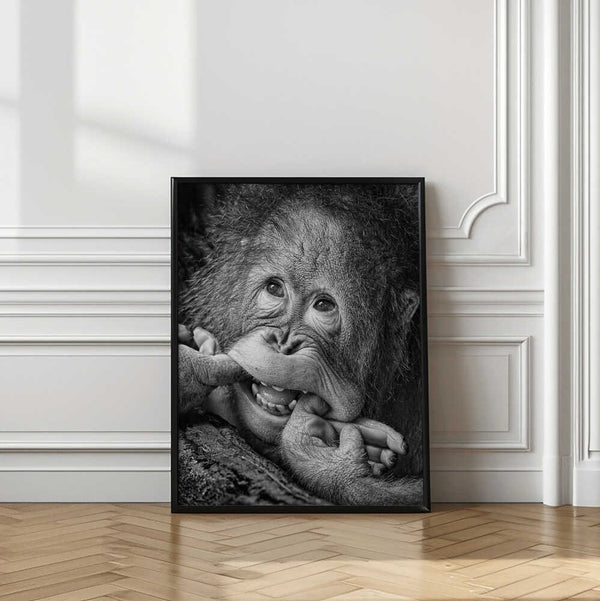 Tablou înramat „Big Smile.....please” de Angela Muliani Hartojo