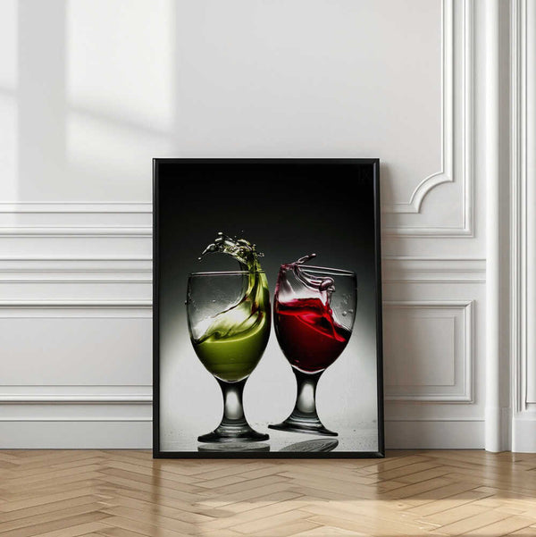 Tablou înramat „Glass dance” de Albert Lukman