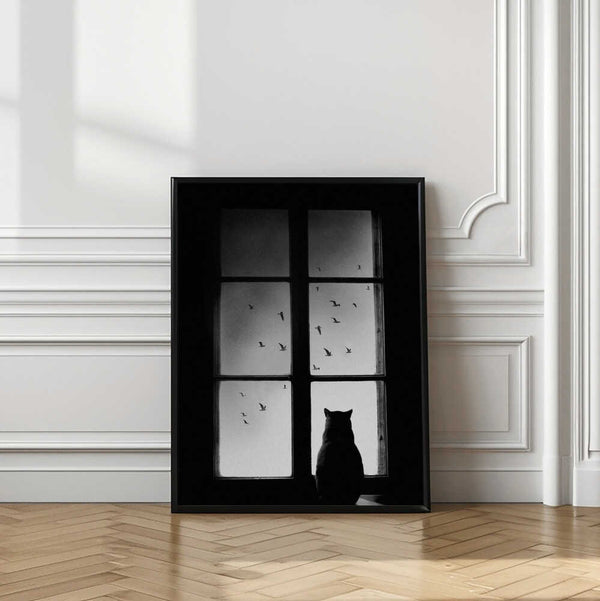 Tablou înramat „winter is coming” de Mario Pucic